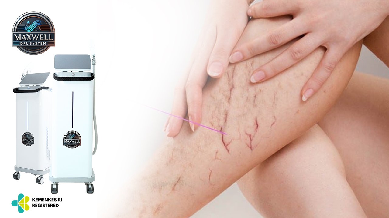Menghilangkan Spider Veins dengan Vascular Removal DPL Maxwell: Panduan Teknologi Terbaru