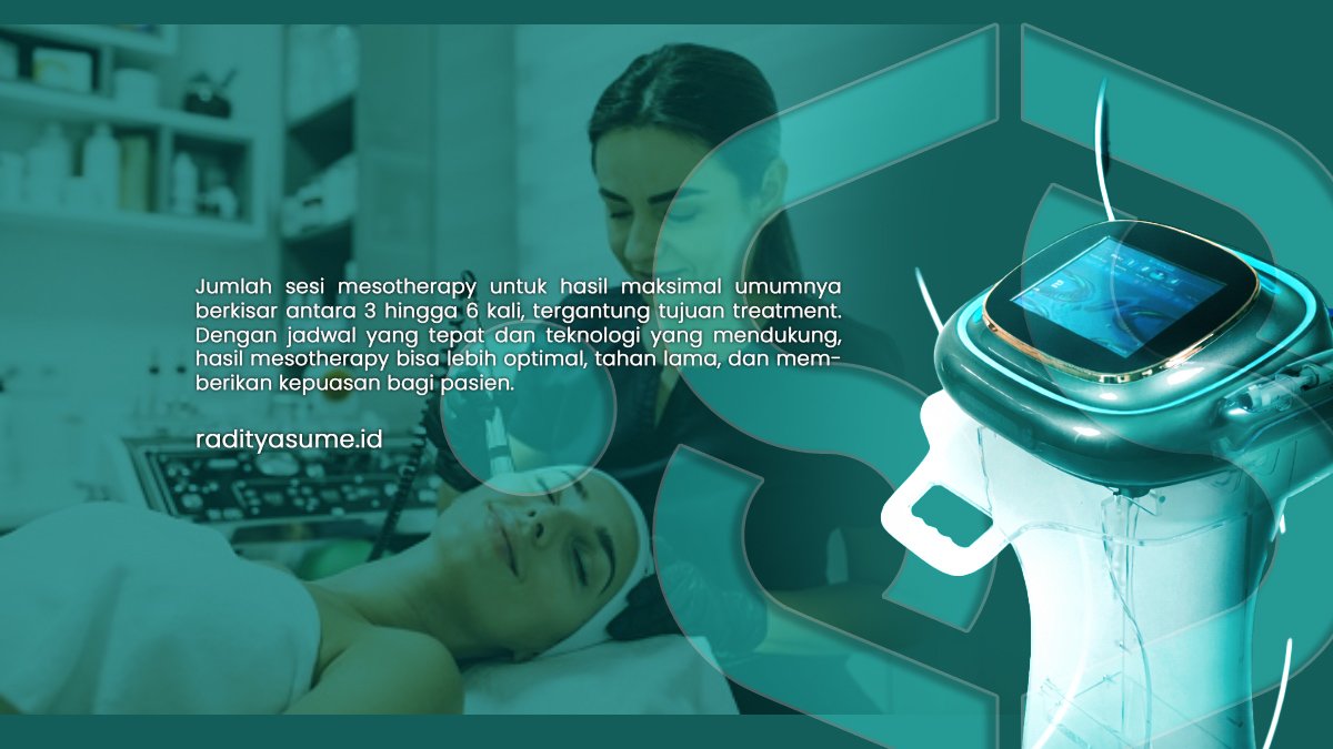 Berapa Kali Mesotherapy untuk Hasil Maksimal? Ini Penjelasan Lengkapnya