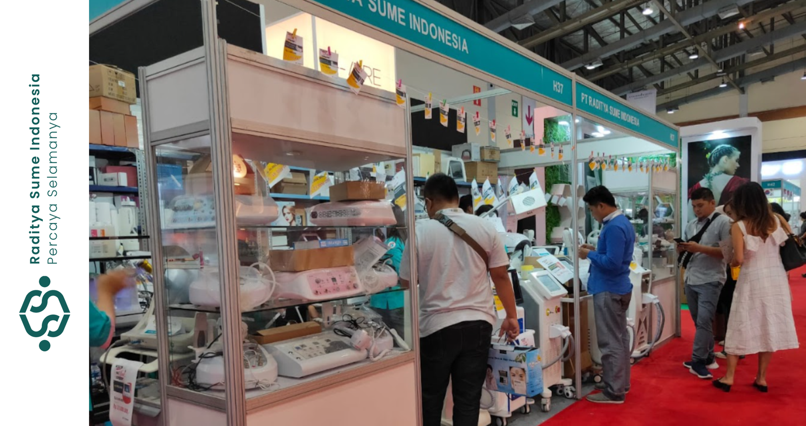 Pameran Alat Kecantikan Raditya Sume Indonesia