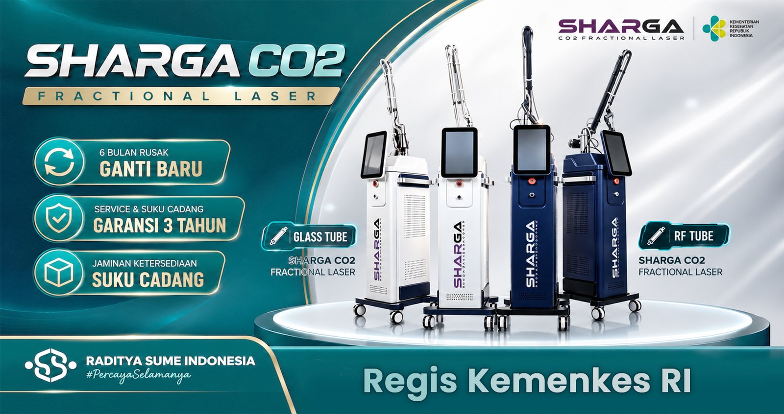 Raditya Sume sebagai supplier dan distributor alat kecantikan di Indonesia