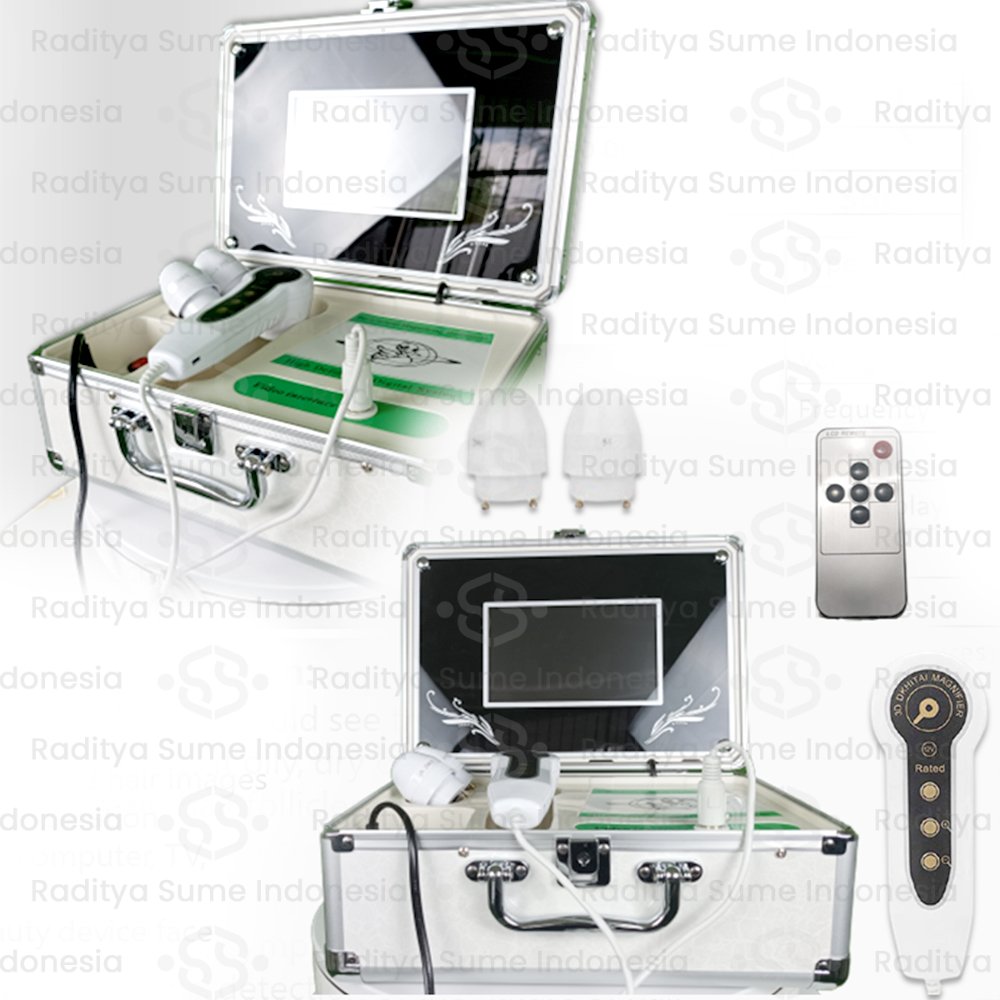 Skin Analyzer LCD High Definition: Alat Analisis Kulit dan Rambut Profesional untuk Klinik dan Salon