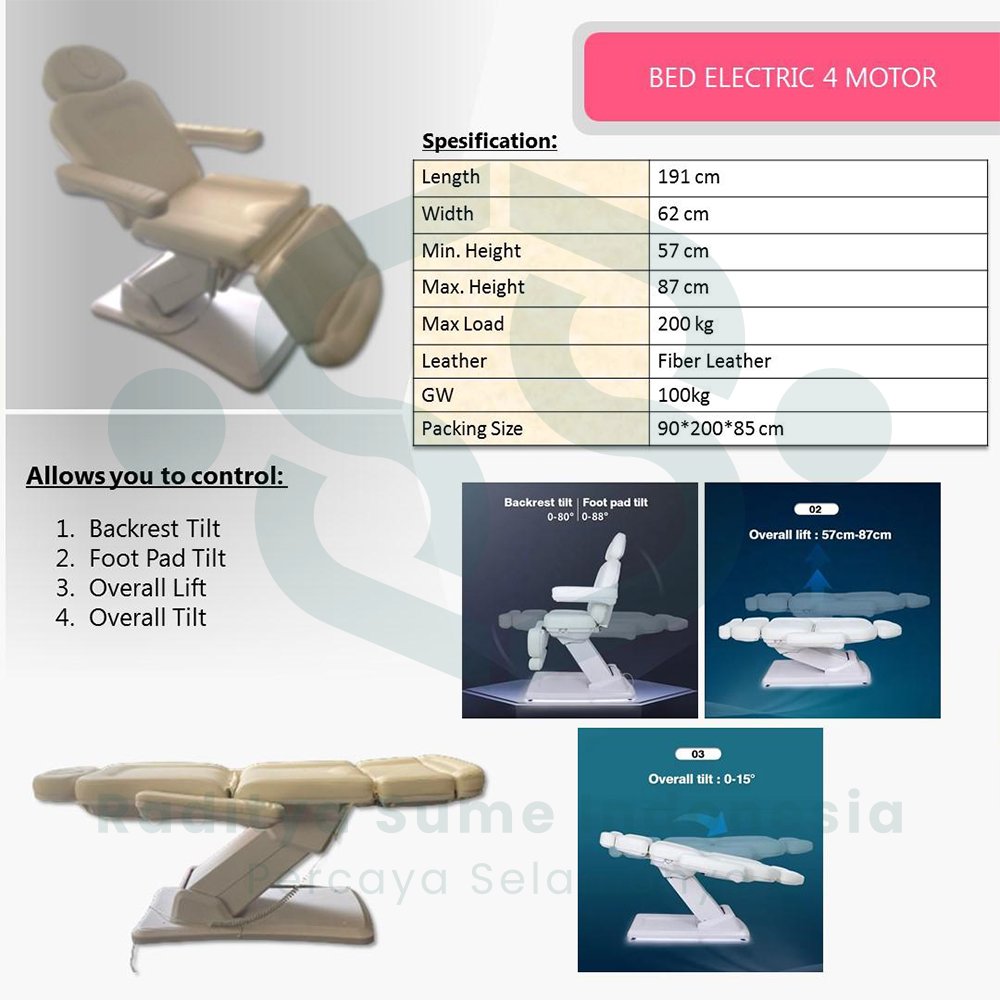 Bed Electric 4 Motor Raditya Sume Indonesia